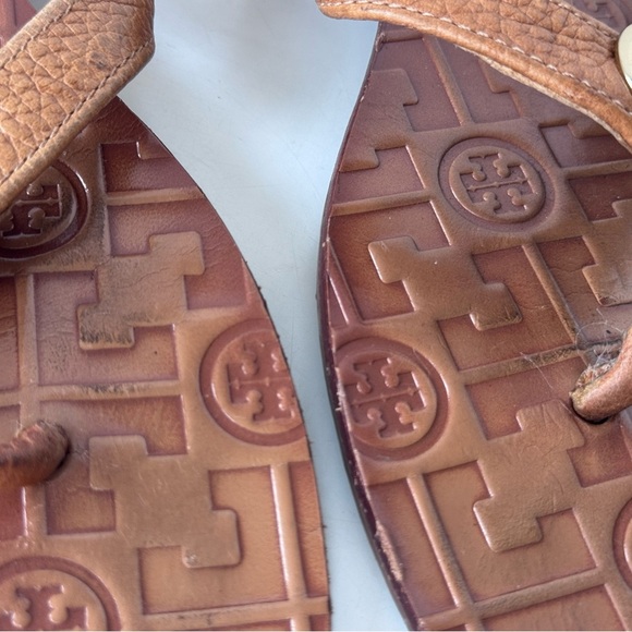 2 Tory Burch Thora Thong Sandals Shoes Women’s size 10 - Picture 10 of 11